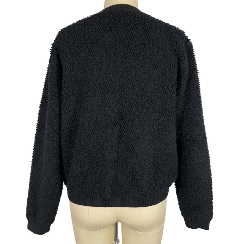 Line & Dot Boucle Black Khloe Cardigan Size XS - Picture 3 of 6